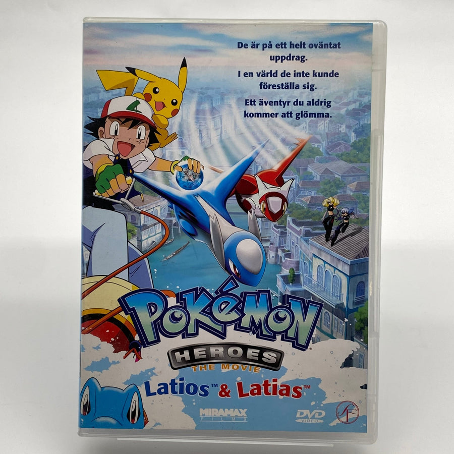 Pokémon Hjältar Latios och Latias DVD Film - Homy Secondhand Online