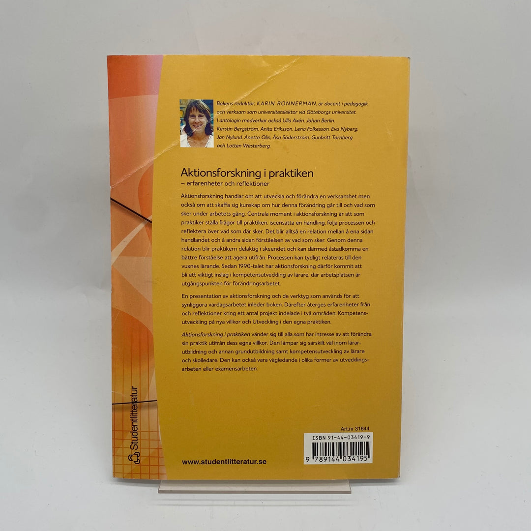 Aktionsforskningsbok Studentlitteratur i mycket gott skick