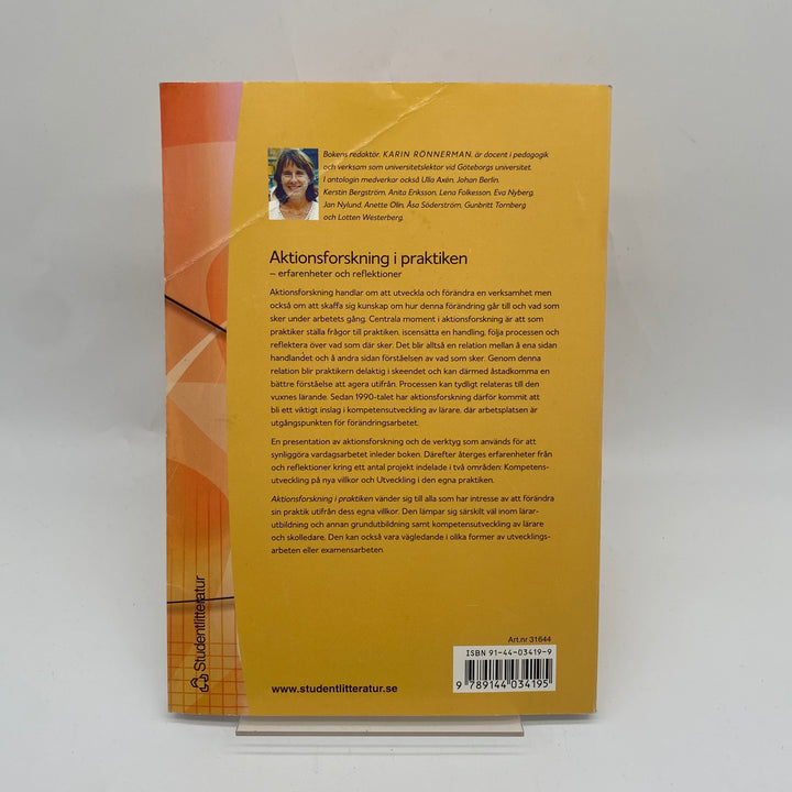 Aktionsforskningsbok Studentlitteratur i mycket gott skick