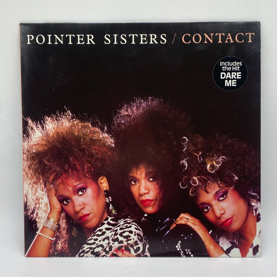 Pointer Sisters "Contact" - Vinyl med hitlåten Dare Me - Homy Secondhand Online