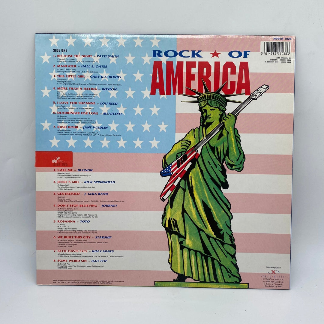 Rock of America Vinylskiva med Klassiska Rockhits - Homy Secondhand Online