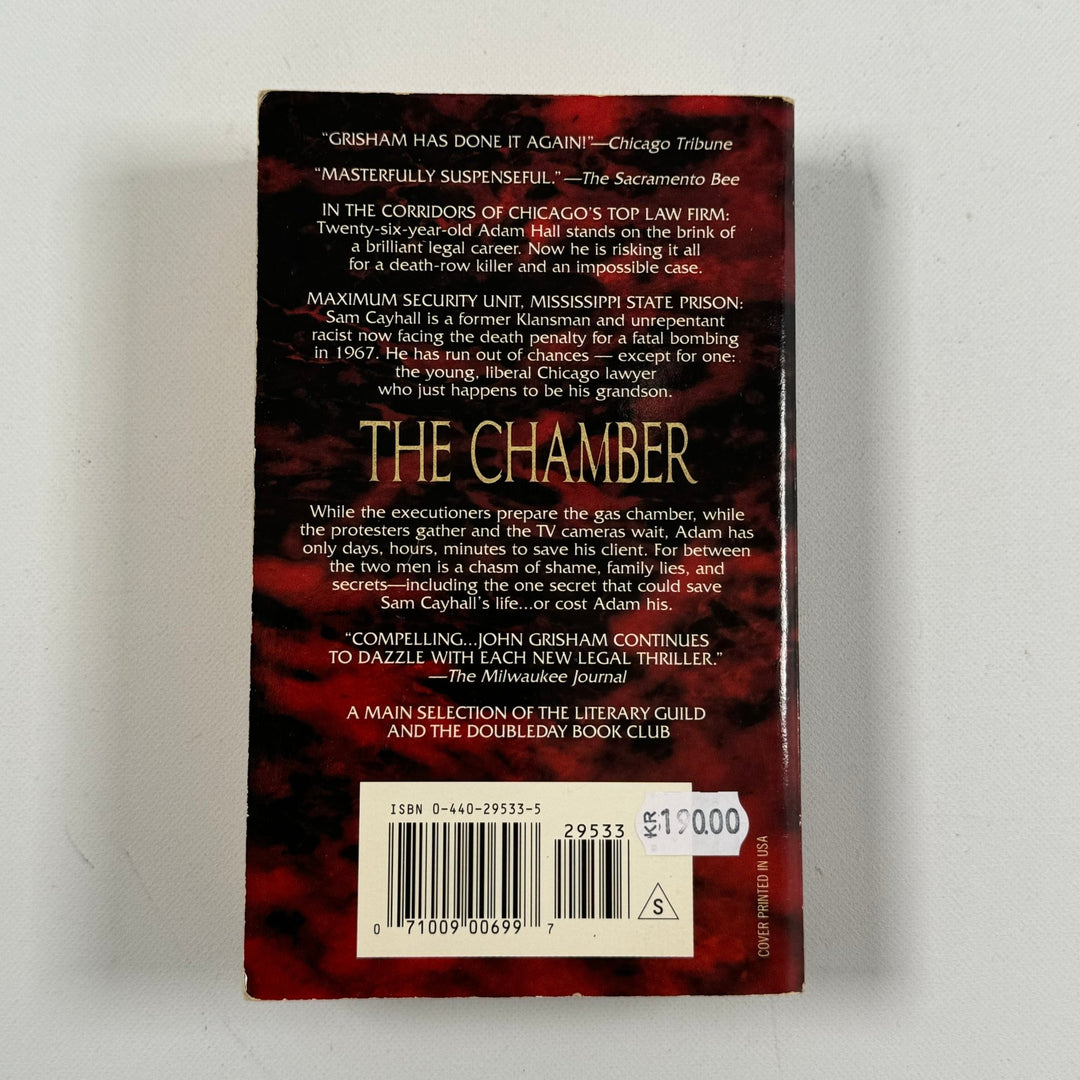 Spännande Thriller av John Grisham - The Chamber - Homy Secondhand Online