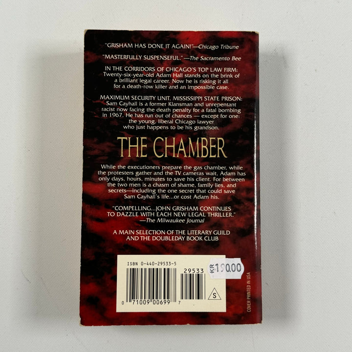 Spännande Thriller av John Grisham - The Chamber - Homy Secondhand Online