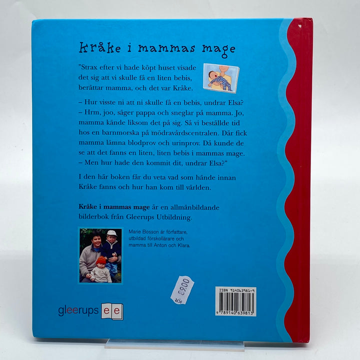 Kråke i mammas mage barnbok Gleerups