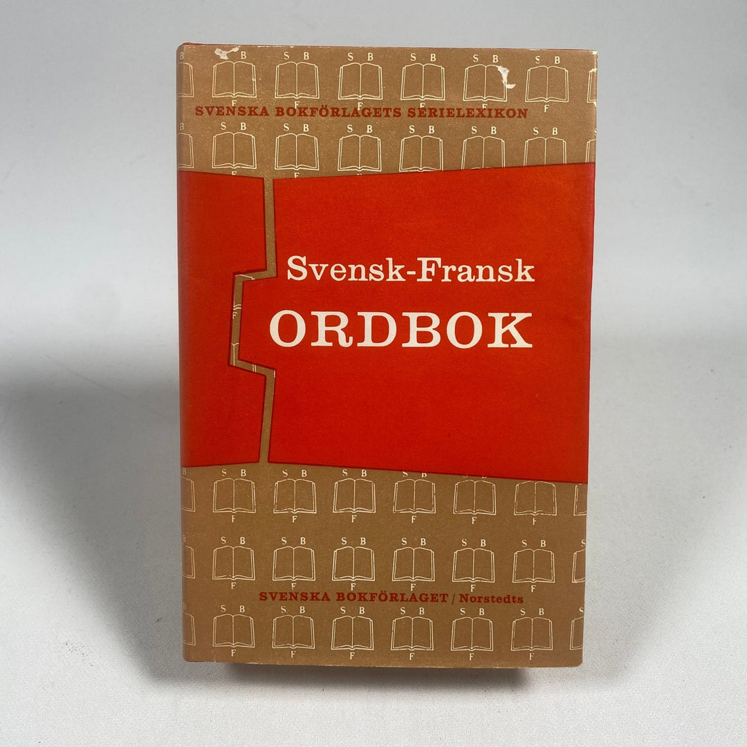 Svensk - Fransk Ordbok från Svenska Bokförlaget - Homy Secondhand Online