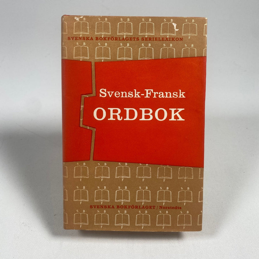 Svensk - Fransk Ordbok från Svenska Bokförlaget - Homy Secondhand Online