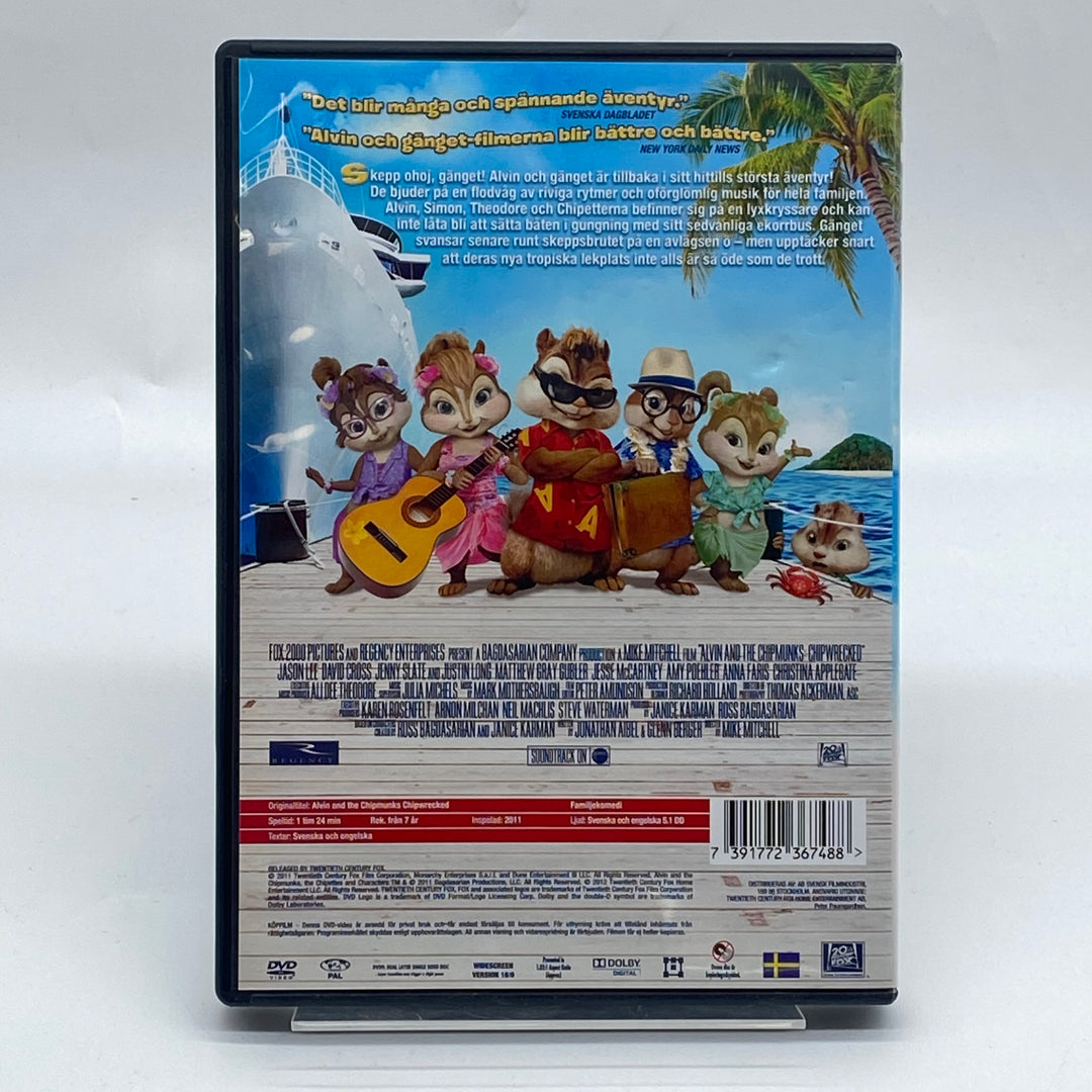 Alvin och Gänget 3 DVD barnfilm svenska