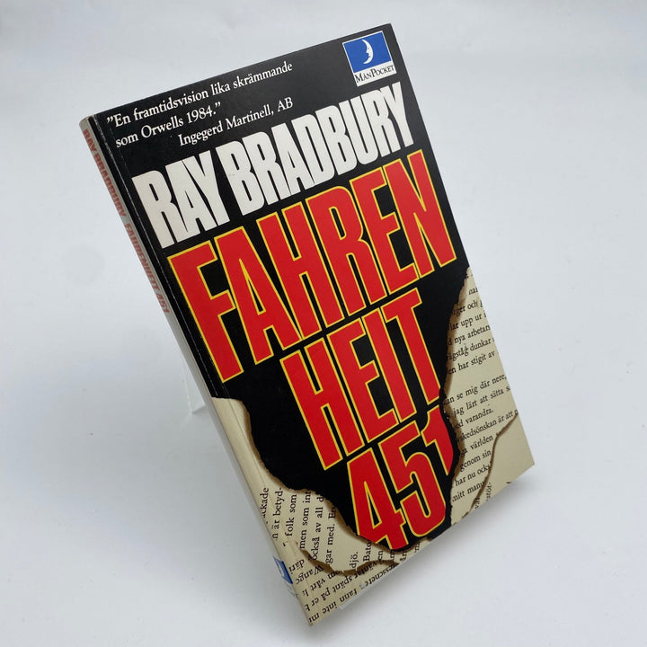 Ray Bradbury: Fahrenheit 451 - Pocketutgåva - Homy Secondhand Online