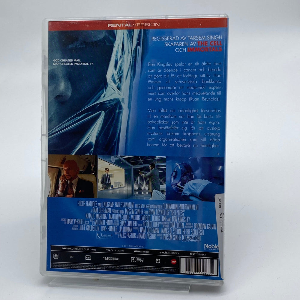 Self/Less DVD med Ryan Reynolds, actionfilm - Homy Secondhand Online