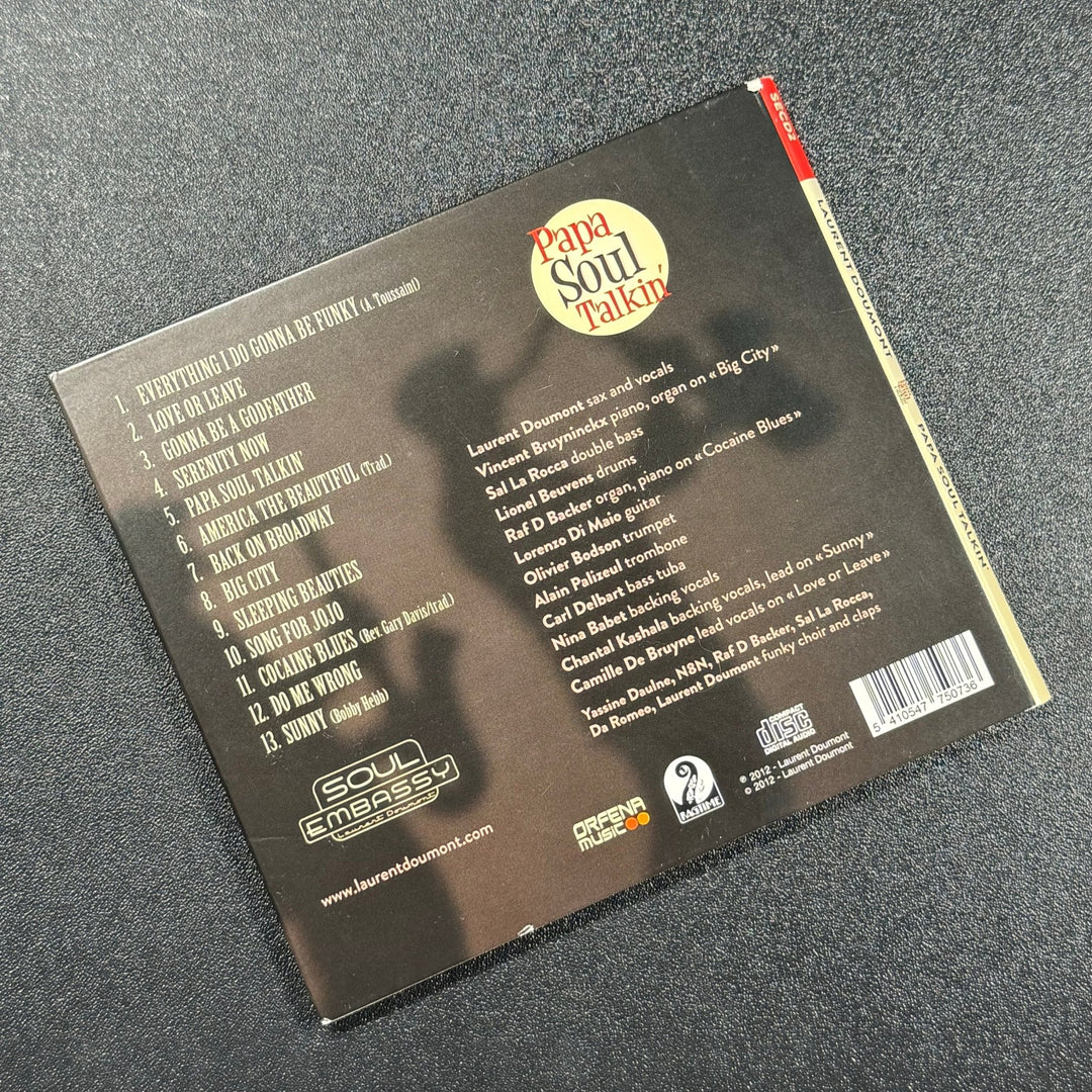 Laurent Doumont - Papa Soul Talkin’ CD - Homy Secondhand Online