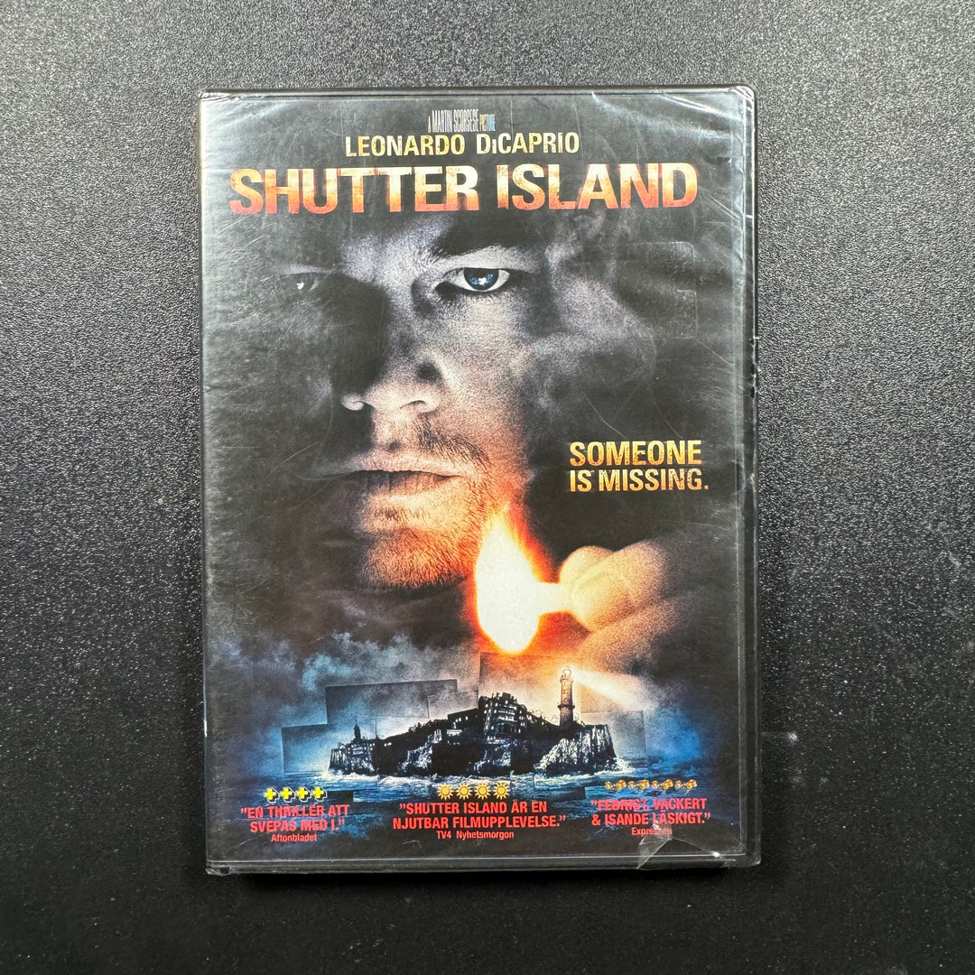 Shutter Island med Leonardo DiCaprio - DVD