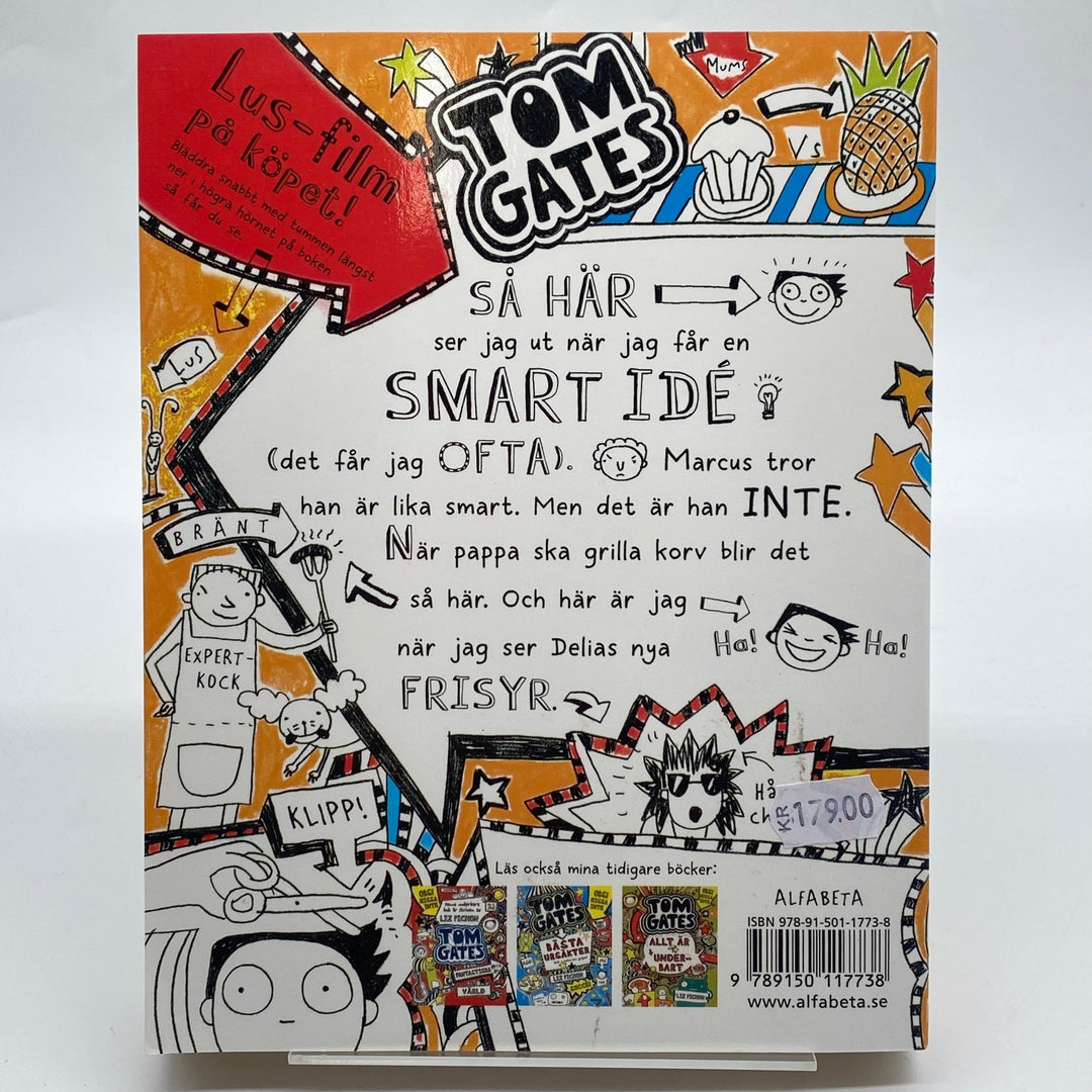 Tom Gates Smarta Idéer barnbok Liz Pichon - Homy Secondhand Online