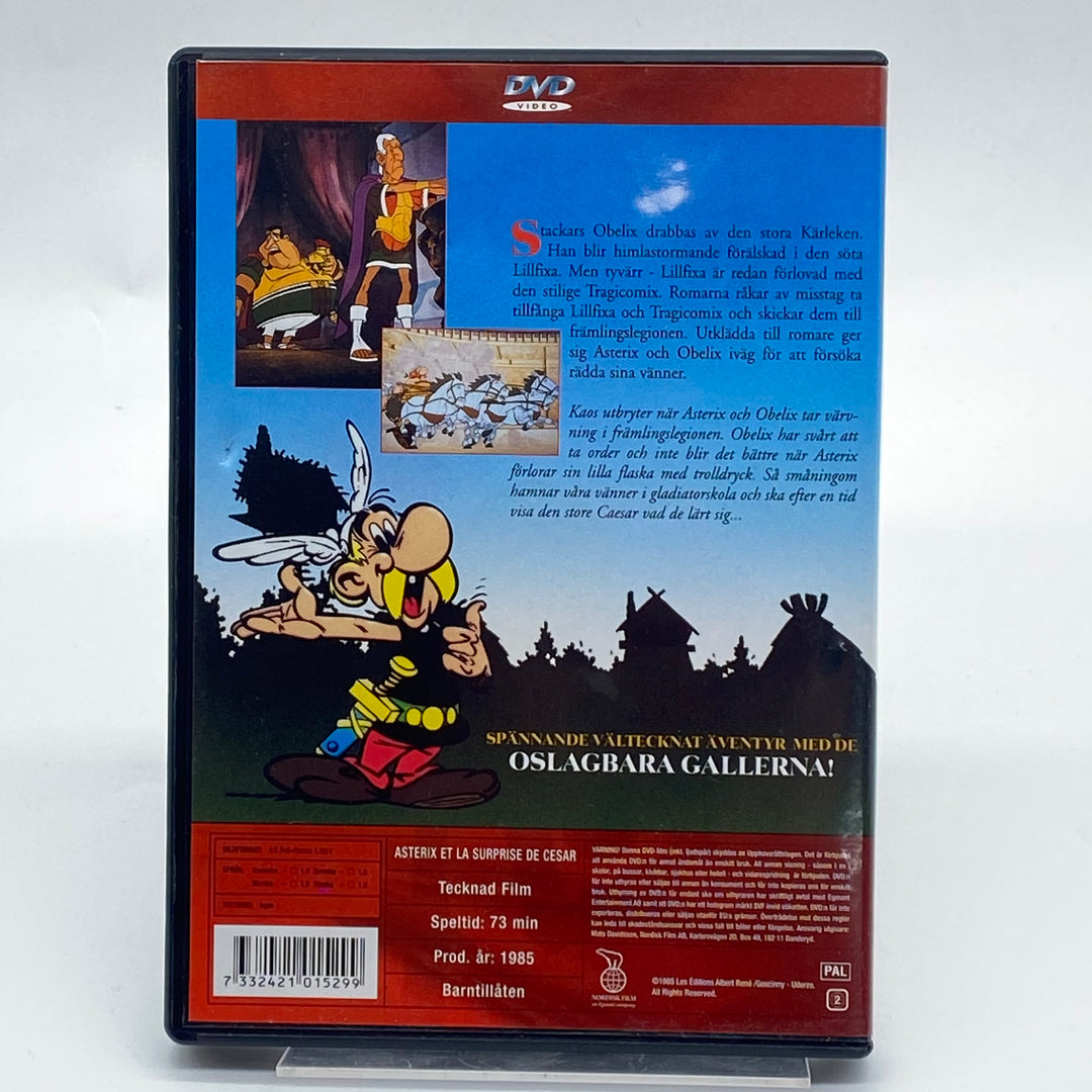 Asterix Gallernas Hjälte DVD Svenskt Tal