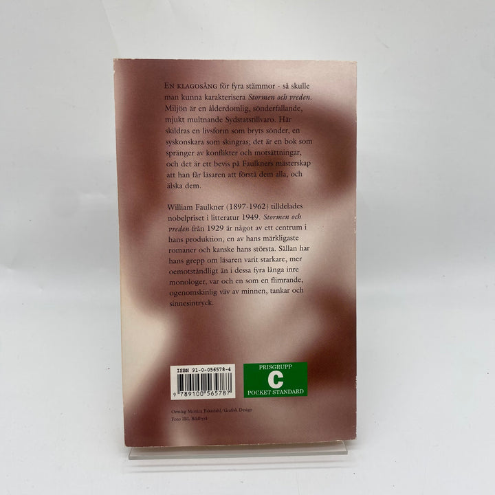 Klassisk bok Stormen och vreden skrivpocket