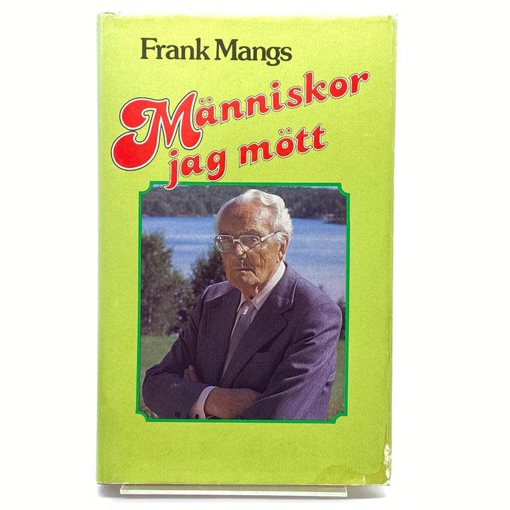 Frank Mangs Människor jag mött vintagebok - Homy Secondhand Online