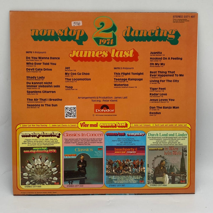 James Last Non Stop Dancing 1974 Vinyl Skiva - Homy Secondhand Online