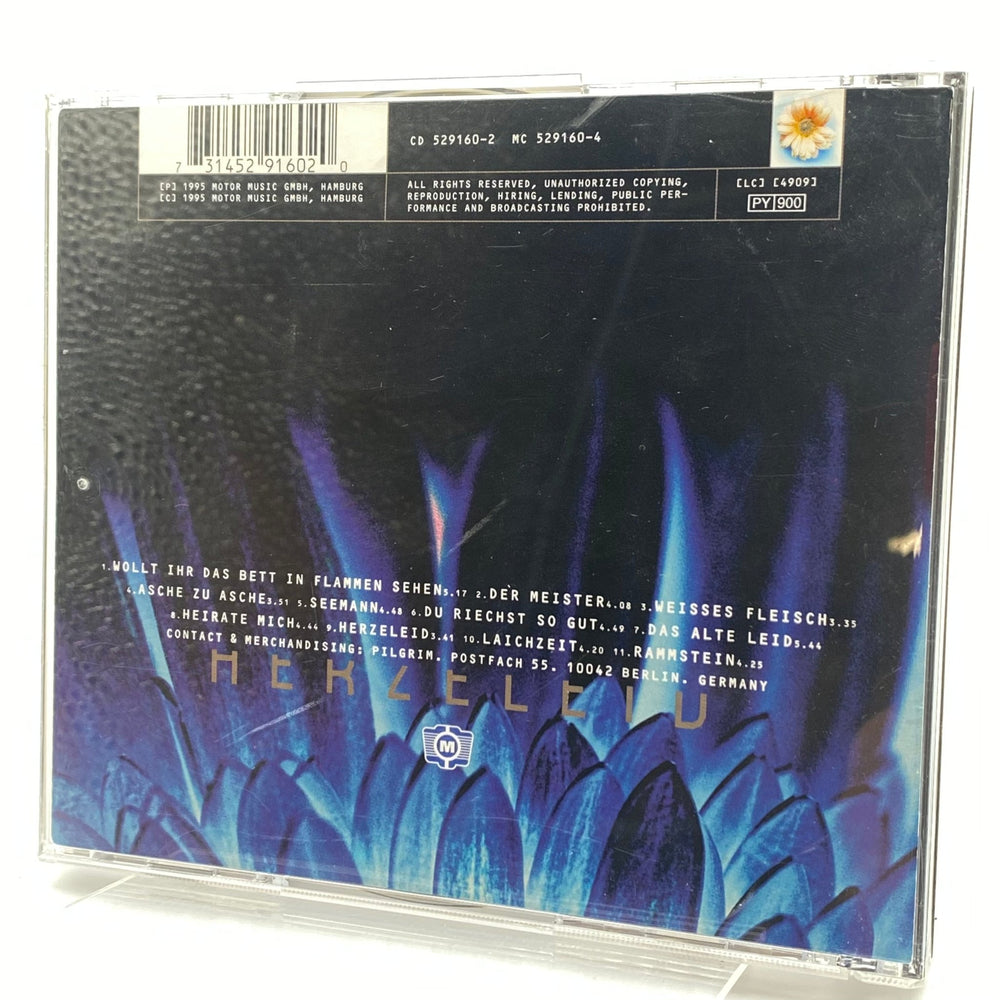 Rammstein "Herzeleid" CD - Ikonisk tysk rockmusik - Homy Secondhand Online