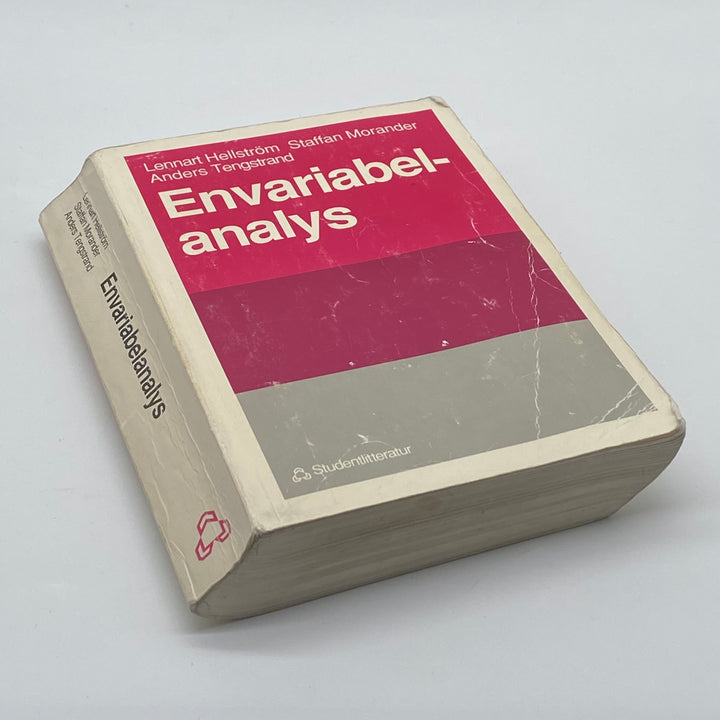 Envariabelanalys av Hellström och Morander