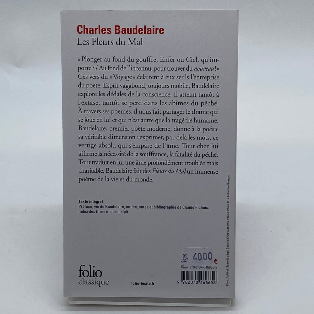 Baudelaire Les Fleurs du Mal klassisk bok - Homy Secondhand Online