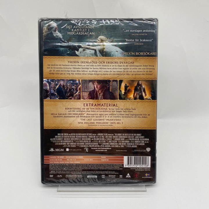 Exklusiv Hobbit: Femhäraslaget DVD från MGM