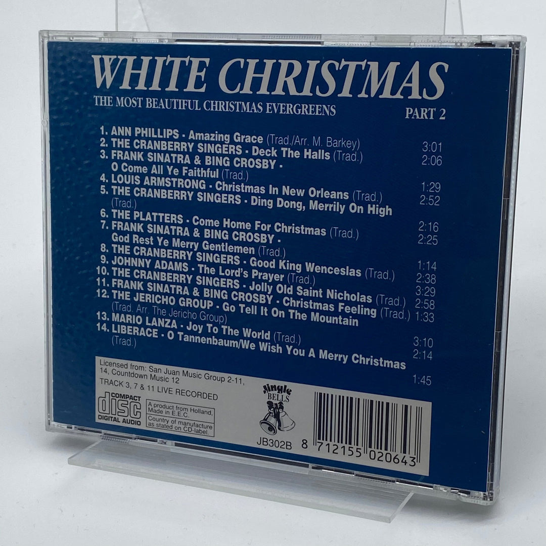 Vit Julskiva med Klassiska Evergreens - Homy Secondhand Online