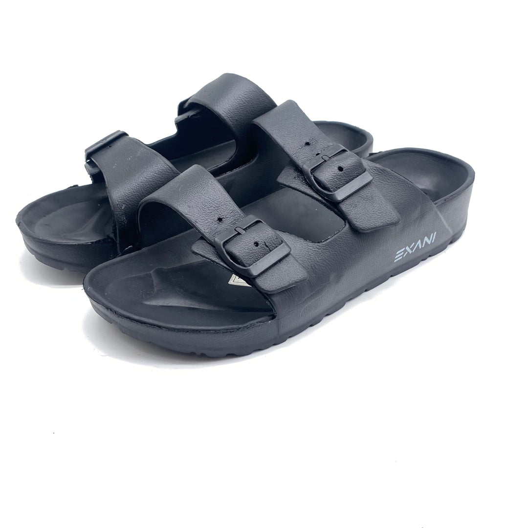 Eleganta svarta sandaler Exani storlek 43