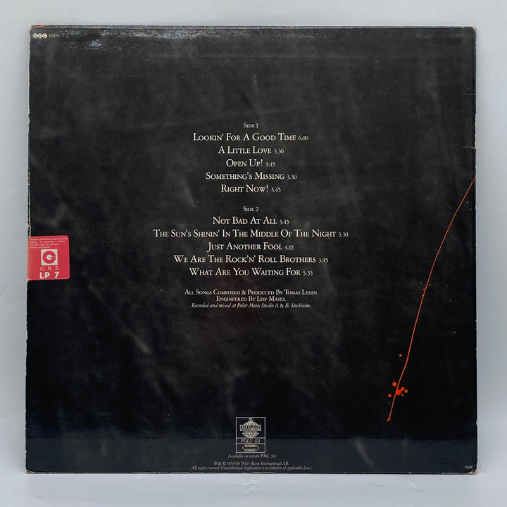 Tomas Ledin Vinyl - “Lookin' för en bra tid” - Homy Secondhand Online
