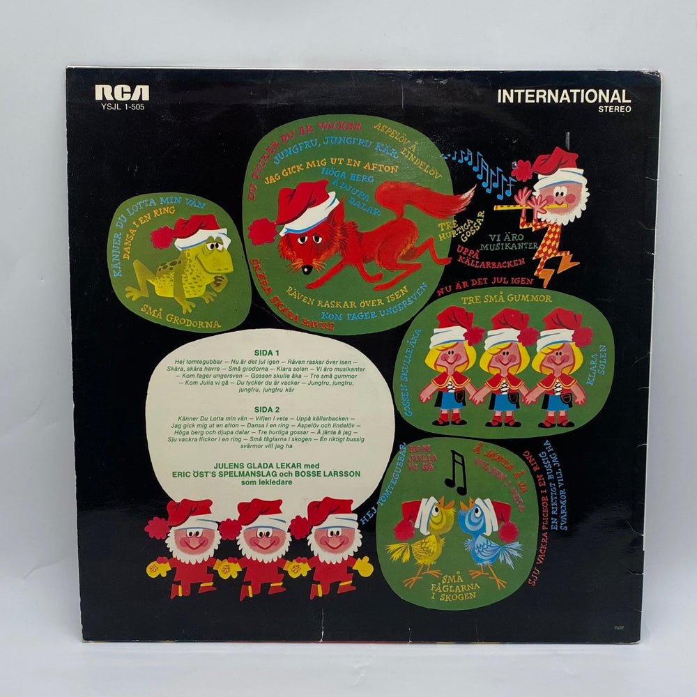 Vinylskiva Jullekar med Bosse Larsson Retro - Homy Secondhand Online