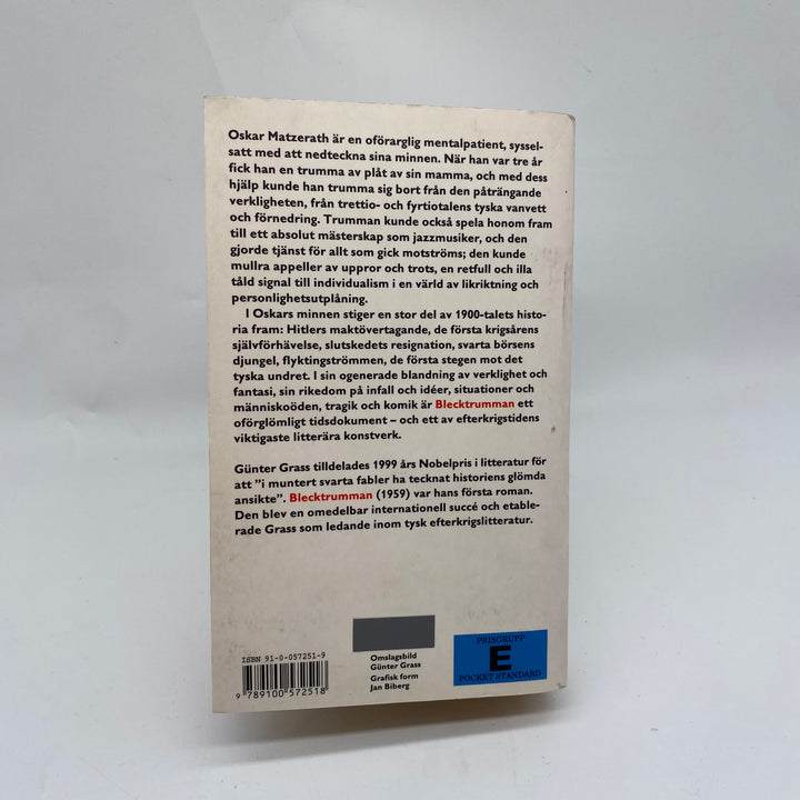 Blecktrumman bok av Günter Grass Nobelpris 1999