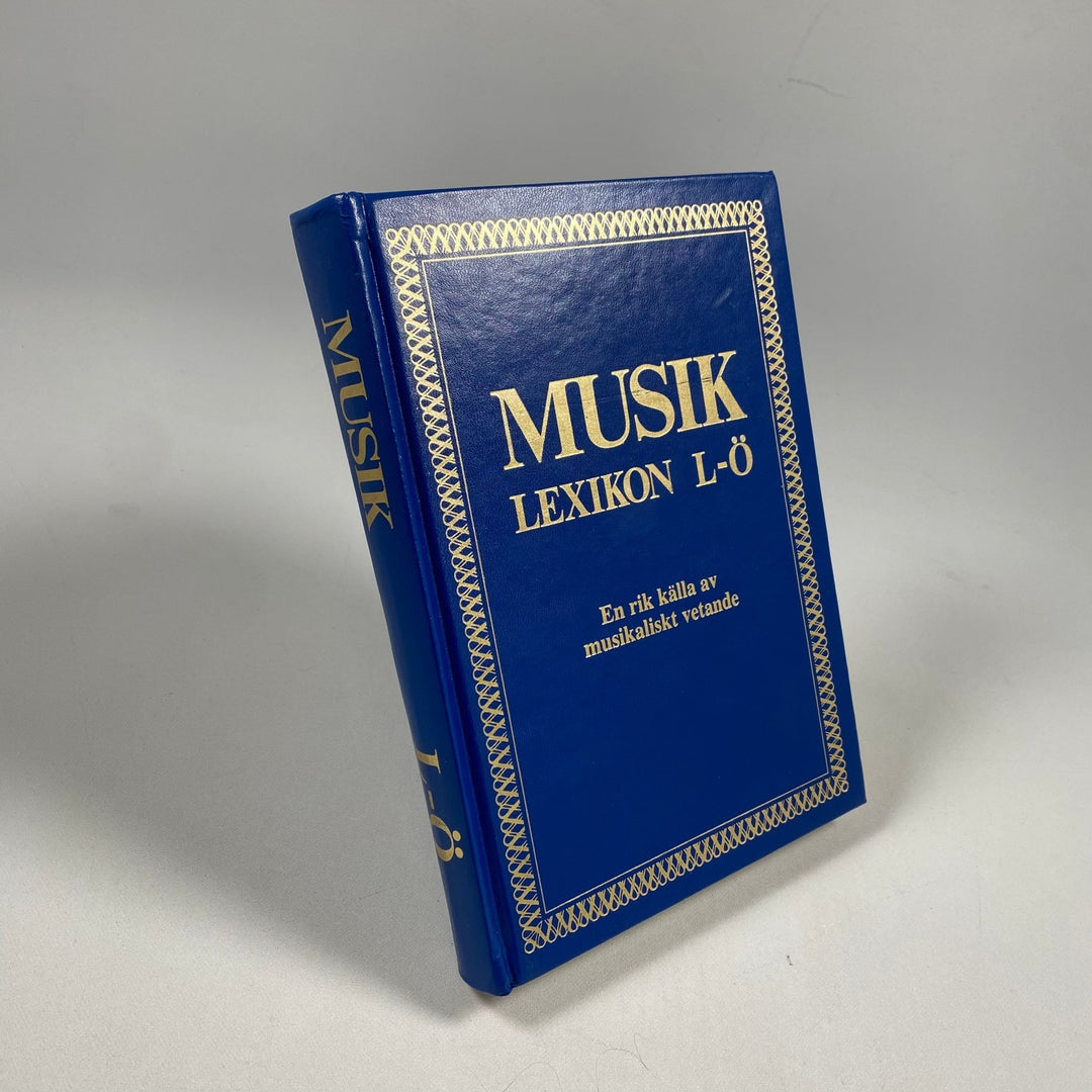Musiklexikon L - Ö i Blått För Musikälskare - Homy Secondhand Online