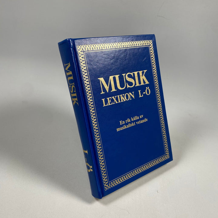 Musiklexikon L - Ö i Blått För Musikälskare - Homy Secondhand Online
