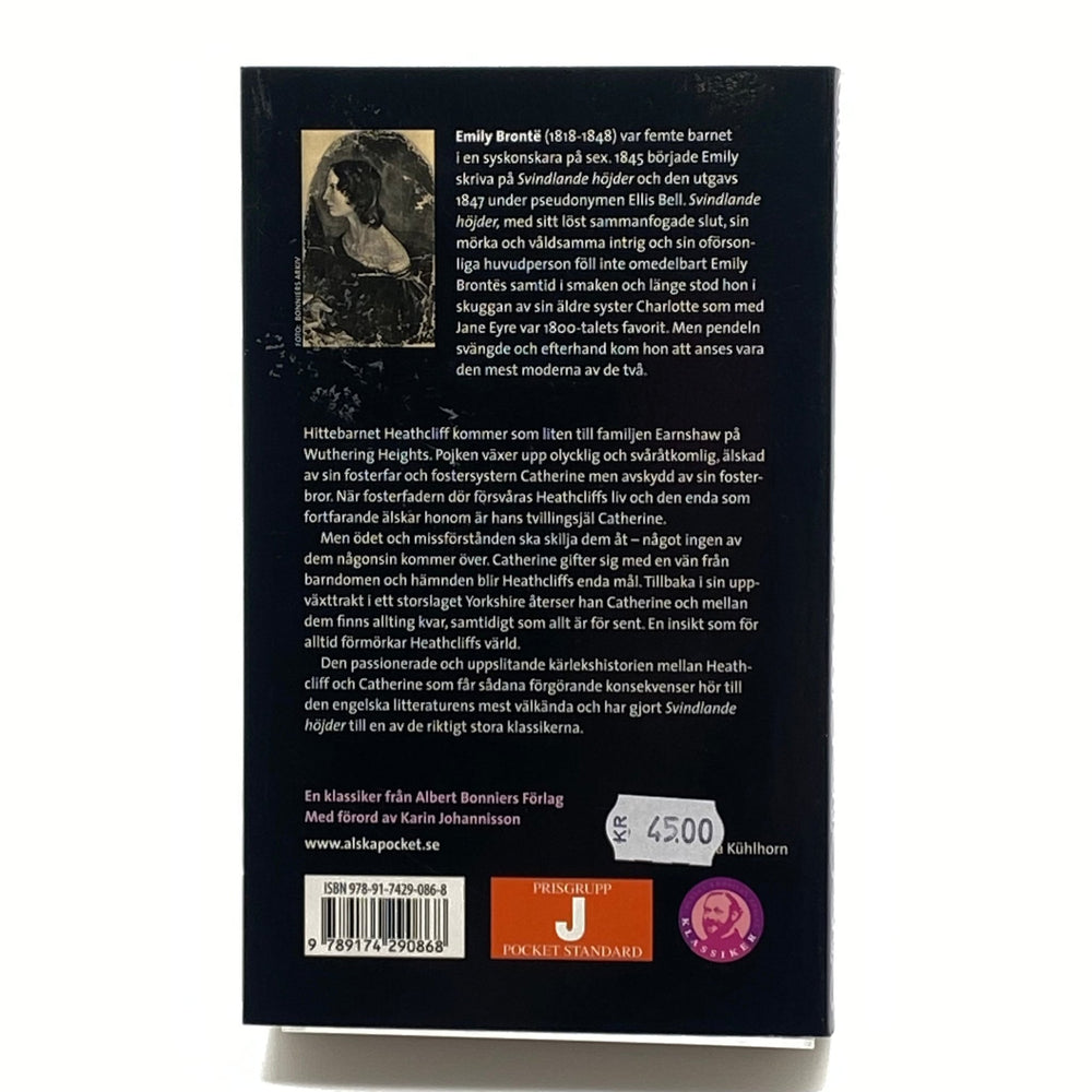 Emily Brontë Svindlande Höjder Klassisk Roman - Homy Secondhand Online