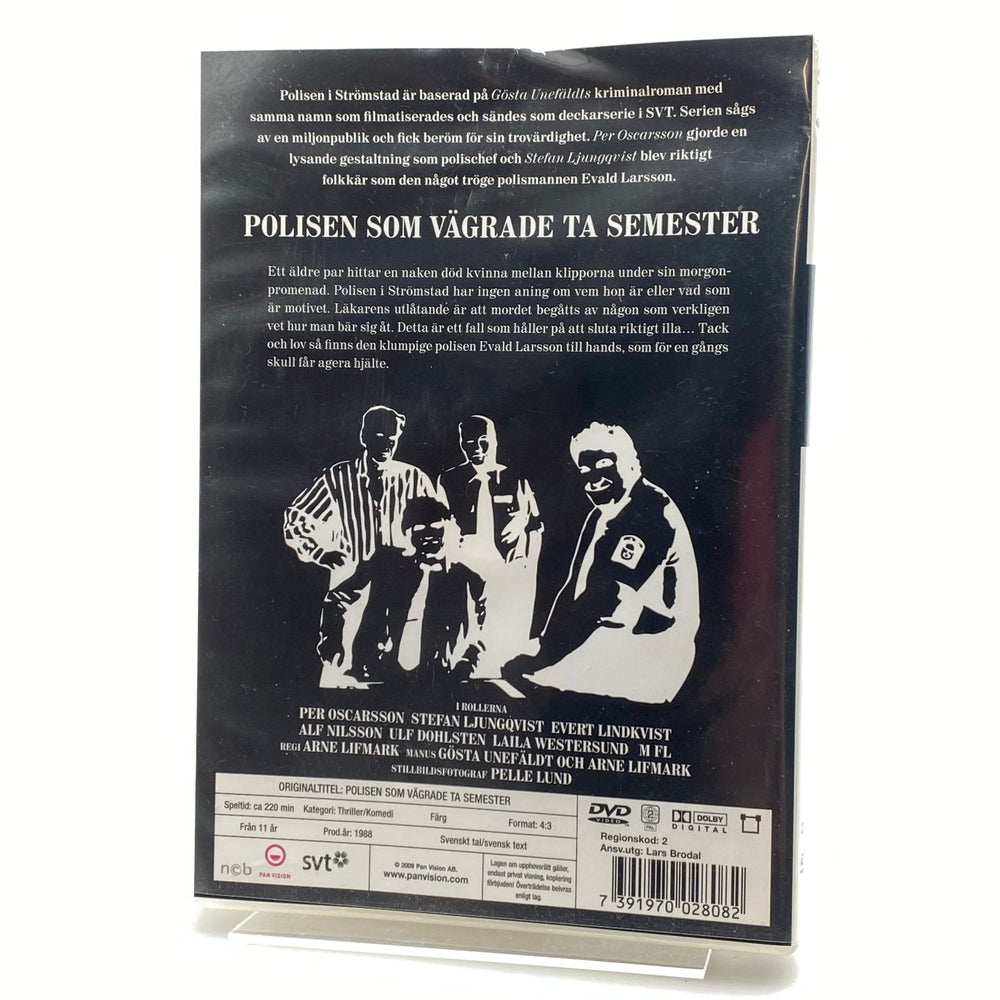Polisen som vägrade ta semester DVD SVT - Homy Secondhand Online
