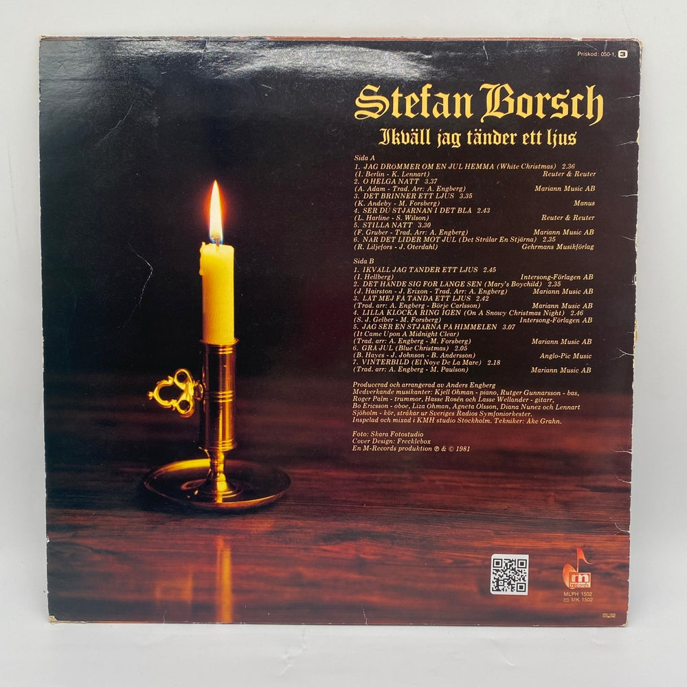 Stefan Borsch Vinylskiva med Nostalgisk Charm - Homy Secondhand Online
