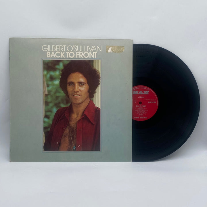 Vintage Gilbert O'Sullivan vinylskiva Back to Front - Homy Secondhand Online