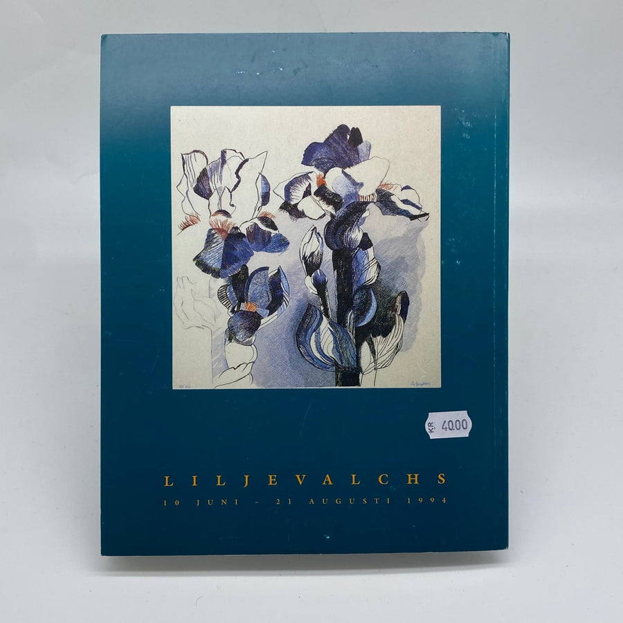 Blå Iris Konstutställningsaffisch 1994 Liljevalchs - Homy Secondhand Online