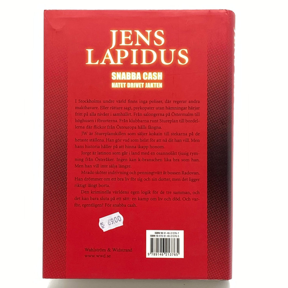 Jens Lapidus Snabba Cash spännande roman - Homy Secondhand Online