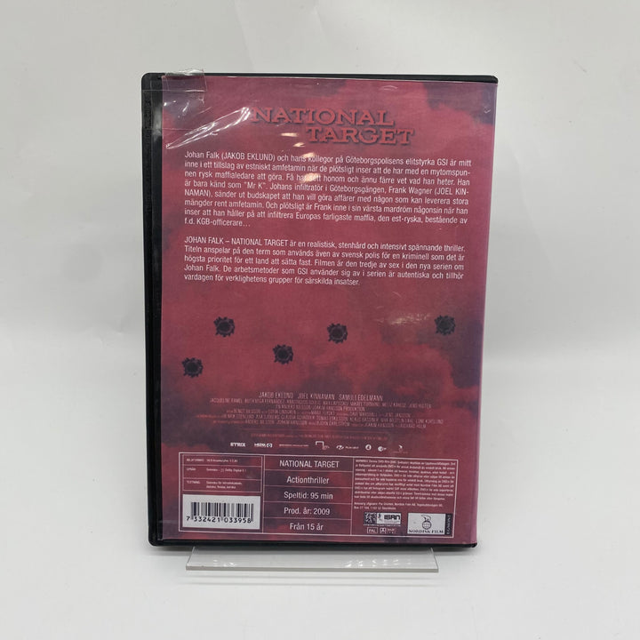 Johan Falk National Target DVD Begagnad
