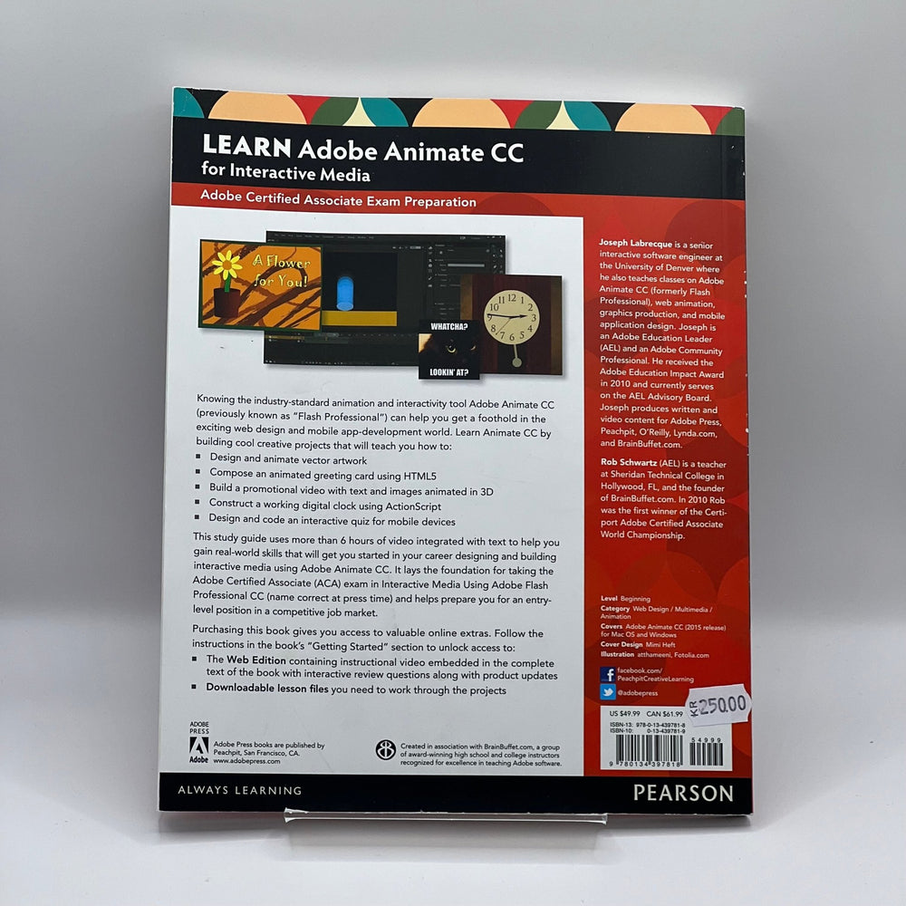 Lär dig Adobe Animate CC för interaktiv media - Homy Secondhand Online