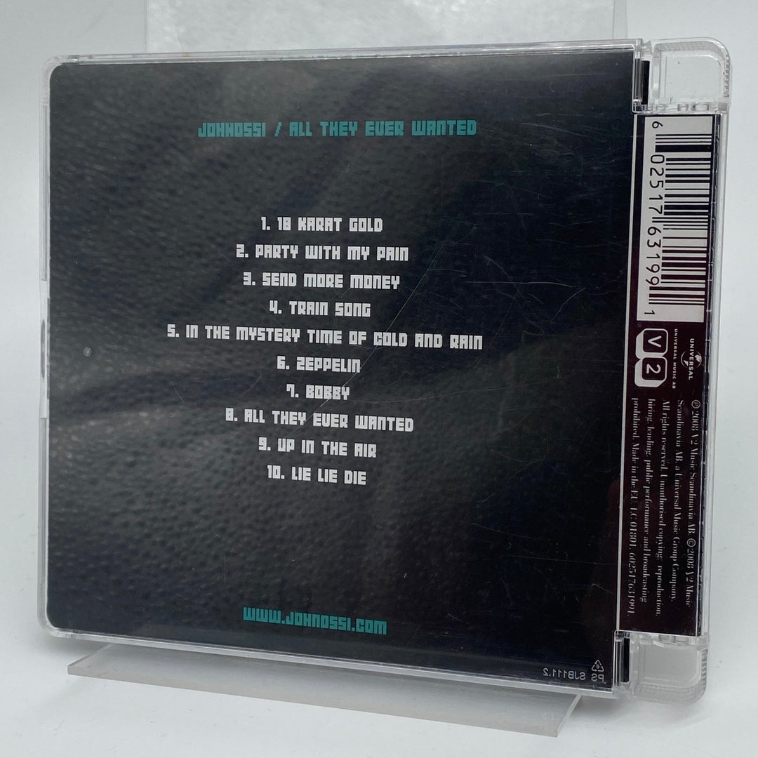Johnossi CD med unik hjärtillustration - Homy Secondhand Online