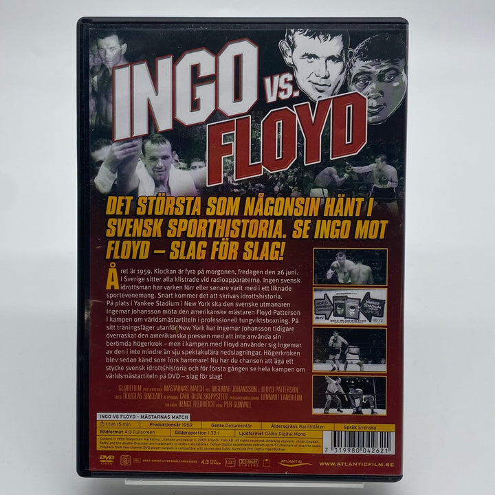 Ingo vs. Floyd: Mästarnas historiska boxningsmatch DVD - Homy Secondhand Online