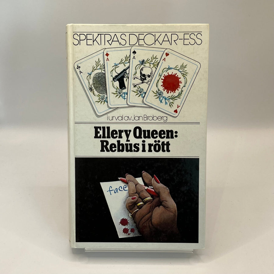 Spännande Ellery Queen Deckargåta i Rött - Homy Secondhand Online