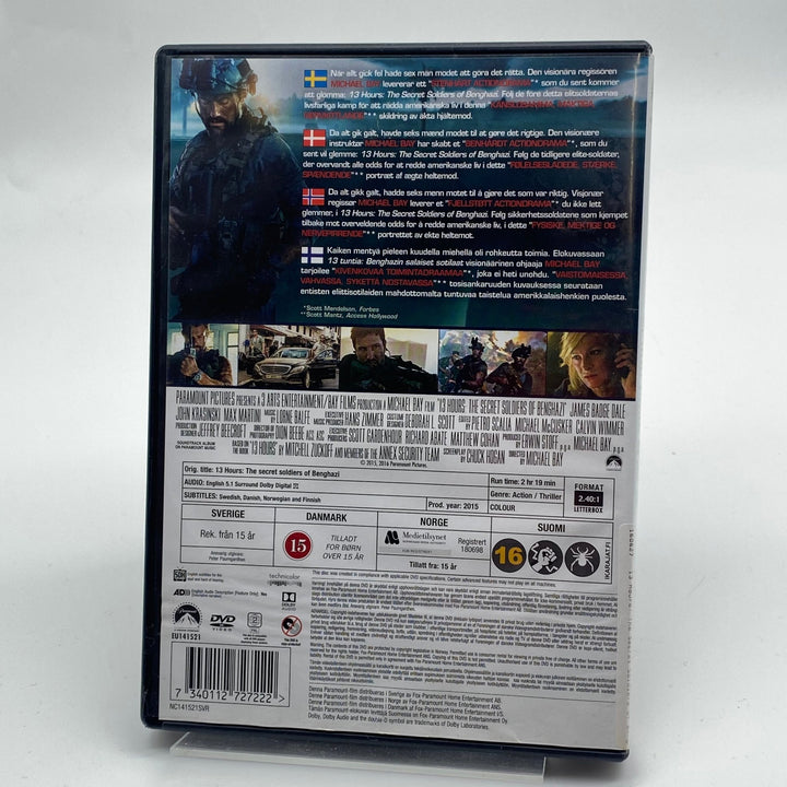 13 Hours Blu - ray Actionfilm Michael Bay - Homy Secondhand Online