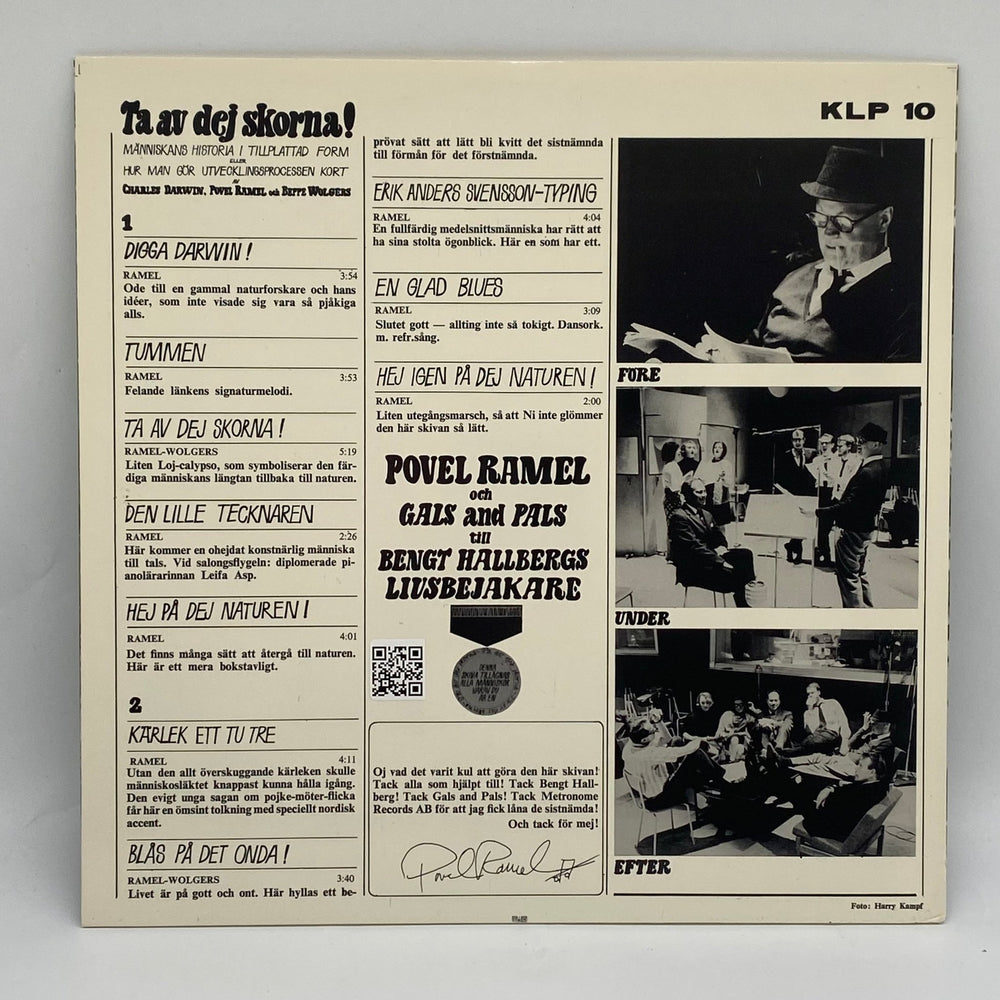 Povel Ramel Vinylskiva – Humoristisk Musik från 60 - talet - Homy Secondhand Online