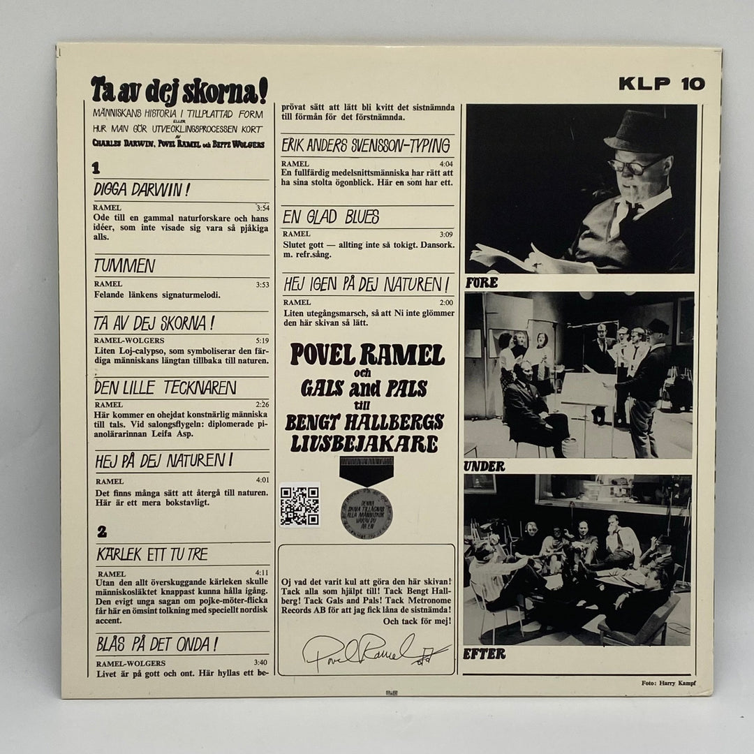 Povel Ramel Vinylskiva – Humoristisk Musik från 60 - talet - Homy Secondhand Online