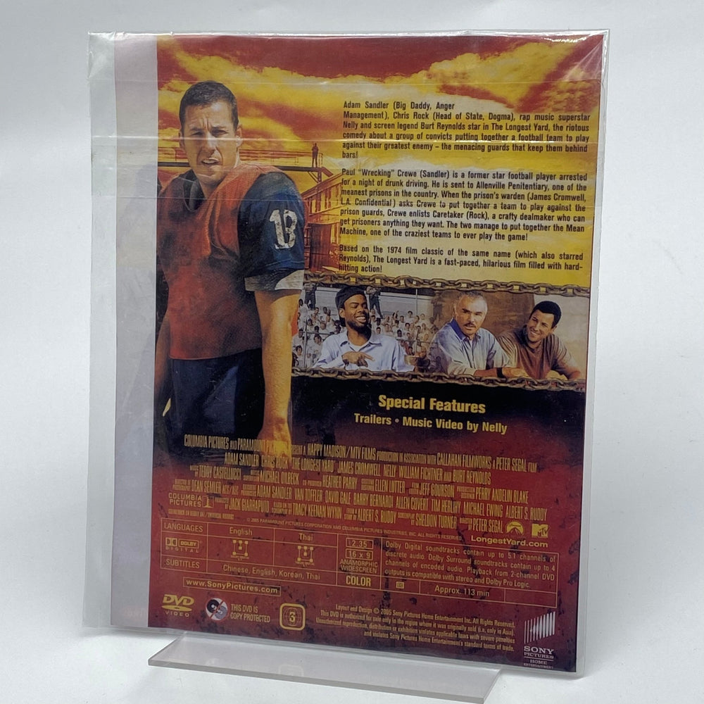 The Longest Yard DVD med Adam Sandler - Homy Secondhand Online