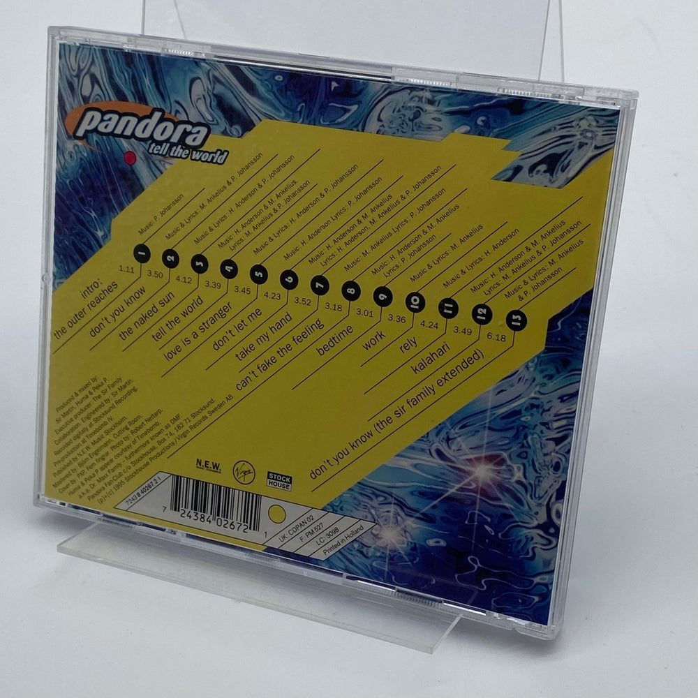 Pandora - Tell the World CD Album - Homy Secondhand Online
