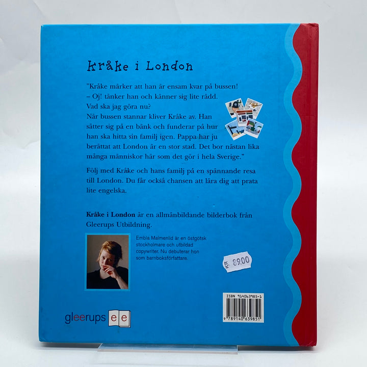 Kråke i London barnbok av Embla Malmehild