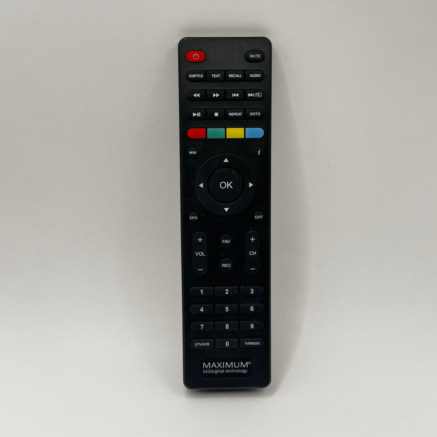 Svart Maximum fjärrkontroll för TV - Homy Secondhand Online