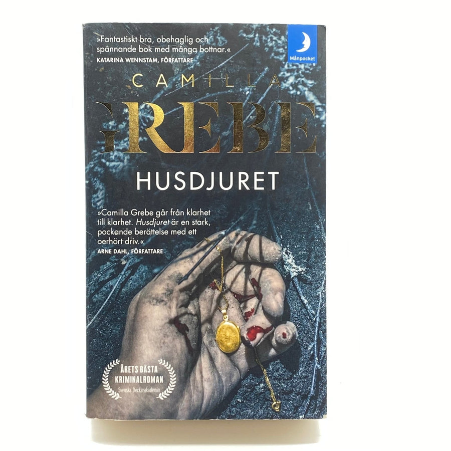 Camilla Grebe Husdjuret Månpocket kriminalroman - Homy Secondhand Online